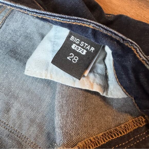 Big Star‎ Alex Skinny Dark denim Jean size 28 or 6 - Picture 10 of 10